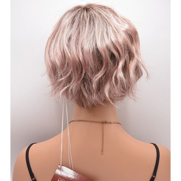 WYATT Wig by RENE OF PARIS, Watermelon-R (Rooted), Basic Cap, NEW main image 8